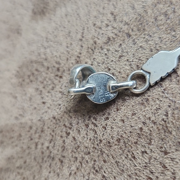 Adorable NWOT Native American Navajo Turquoise & Sterling Arrow Pendant 🩵🏹🎁 - Picture 12 of 13